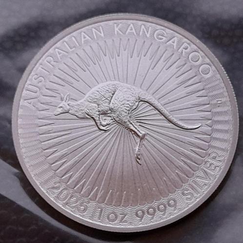 2025 kangoeroe 1 oz zilver - Perth Mint, Postzegels en Munten, Munten | Oceanië, Zilver, Ophalen of Verzenden