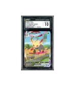 Pokemon Leafeon VMAX Evolving Skies Alt Full Art #205 CGC 10, Ophalen of Verzenden, Zo goed als nieuw, Losse kaart, Foil