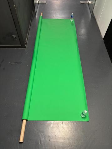 Professioneel Greenscreen 3x6 meter – zo goed als nieuw beschikbaar voor biedingen