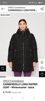 Only Carmakoma winterjas mt 50/52, Kleding | Dames, Grote Maten, Zwart, Nieuw, Ophalen of Verzenden, Jas of Mantel