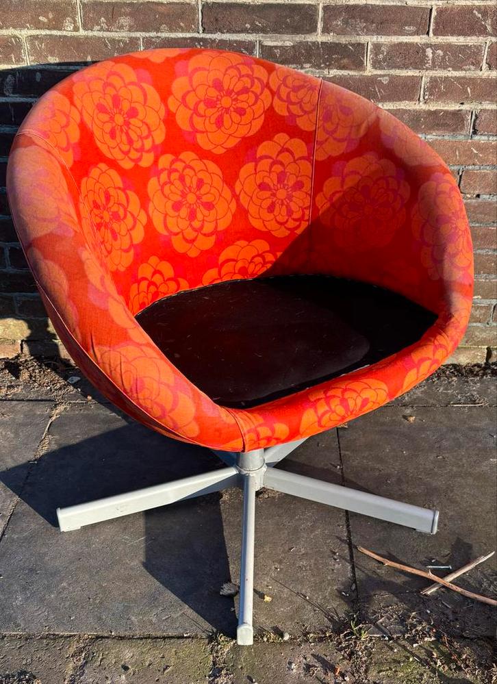 IKEA Stoeltje Bureau Stoel Skruvsta (vintage-van rond 1999), Huis en Inrichting, Stoelen, Gebruikt, Eén, Stof, Overige kleuren