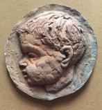 Kinderkopje Hanna Mobach Portret Ronde Tegel Kunst, Antiek en Kunst, Ophalen of Verzenden