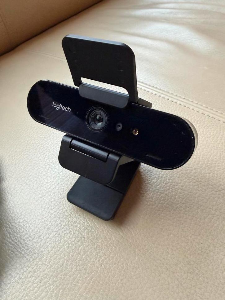 Logitech Brio Webcam - Werkt alleen voor Apple computers, Computers en Software, Webcams, Gebruikt, Bedraad, MacOS, iOS, Ophalen of Verzenden