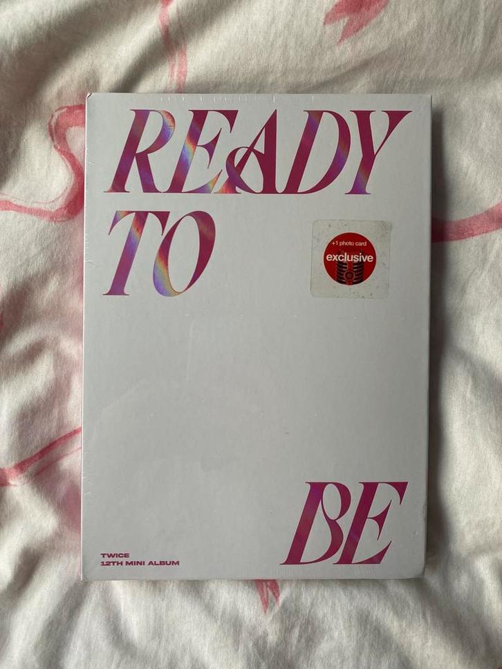 SEALED Twice ready to be target exclusive album ongeopend, Verzamelen, Muziek, Artiesten en Beroemdheden, Nieuw, Cd of Plaat, Ophalen of Verzenden