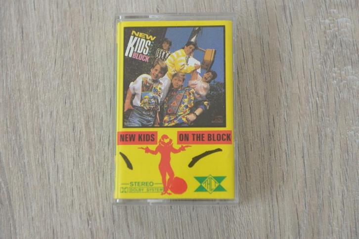 MC == NEW KIDS ON THE BLOCK == NEW KIDS ON THE BLOCK, Cd's en Dvd's, Cassettebandjes, Zo goed als nieuw, Origineel, Pop, 1 bandje