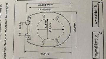 Allibert Igenio Toiletbril - Nieuw in doos beschikbaar voor biedingen