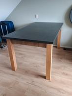 Uitklapbare houten eettafel, Ophalen, Zo goed als nieuw, Rechthoekig, 150 tot 200 cm