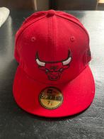 Rode Chicago Bulls New Era 59FIFTY Pet, Kleding | Heren, Hoeden en Petten, Ophalen of Verzenden, Gedragen, Pet