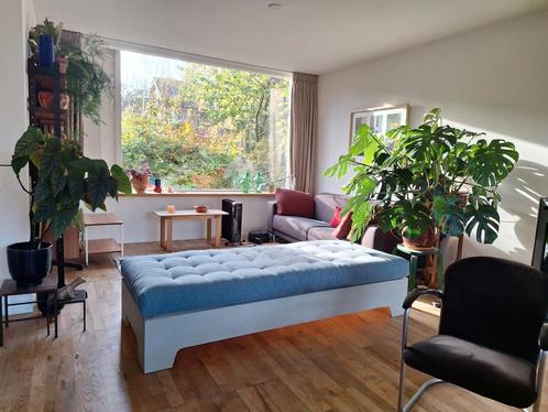 Daybed Scandinavisch blauw grijs, Huis en Inrichting, Banken | Sofa's en Chaises Longues, Gebruikt, Eenpersoons, Minder dan 150 cm