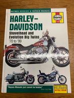 Harley-Davidson Haynes Manual '70-'99 werkplaatsboek shovel, Ophalen of Verzenden, Gelezen, Overige merken