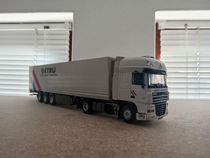 Daf XF koeloplegger Getru WSI, Hobby en Vrije tijd, Modelauto's | 1:50, Nieuw, Bus of Vrachtwagen, Wsi, Ophalen of Verzenden