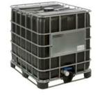 Zwarte IBC vaten, Ophalen, Kunststof, Met kraantje, 150 liter of meer
