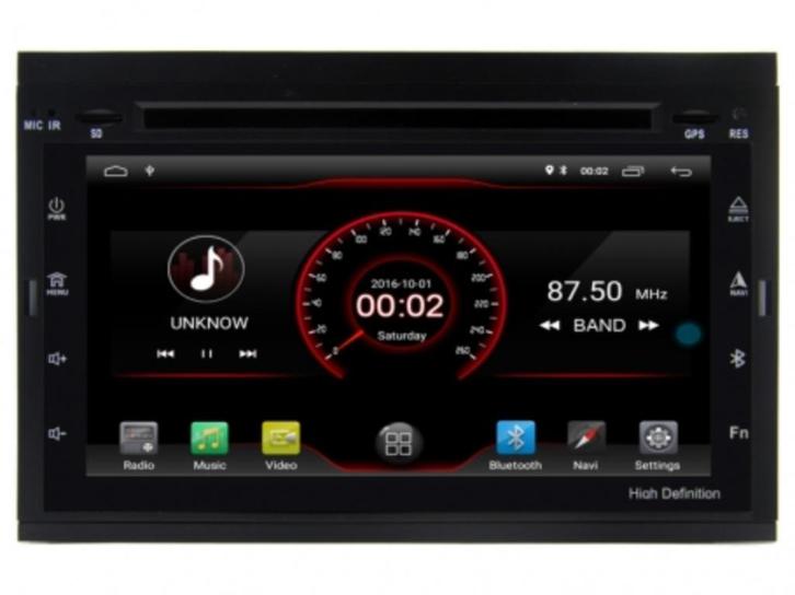 Apple carplay Navigatie Peugeot 307 2005 carkit android 13, Auto diversen, Autoradio's, Nieuw, Ophalen of Verzenden