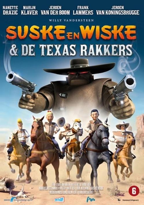 Suske & Wiske en de Texas Rakkers, Cd's en Dvd's, Dvd's | Kinderen en Jeugd, Nieuw in verpakking, Film, Avontuur, Vanaf 6 jaar