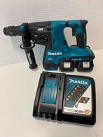 Makita DHR281Z 36V (2x 18V) Combihamer + 2x 5.0Ah + Oplader, Ophalen of Verzenden