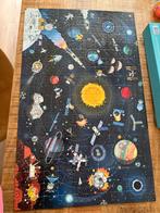 Djeco Puzzel Ruimtevaart, Ophalen of Verzenden, Minder dan 500 stukjes, Zo goed als nieuw, Legpuzzel