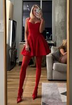 Wauw Prachtige Rode Panty, tm 3XL, Verzenden, Nieuw, Rood, Panty
