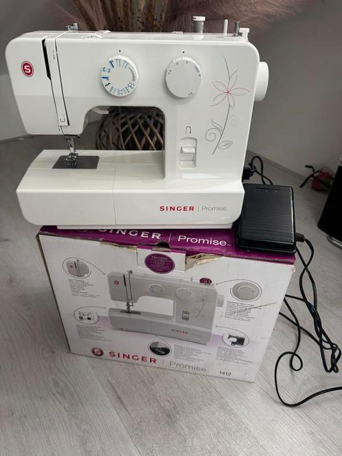 Singer Promise 1412 Naaimachine, Hobby en Vrije tijd, Naaimachines en Toebehoren, Zo goed als nieuw, Naaimachine, Singer, Ophalen of Verzenden