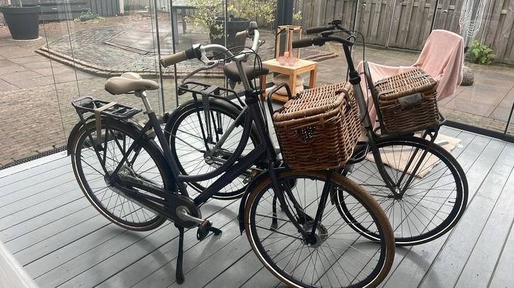 Twee degelijke fietsen Cortina&batavus, Fietsen en Brommers, Fietsen | Dames | Damesfietsen, Batavus, Ophalen of Verzenden