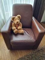 Fauteuil, Ophalen, Zo goed als nieuw, 75 tot 100 cm, Leer