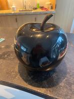 Decoratieve zwarte appel, Ophalen of Verzenden, Zo goed als nieuw, Zwart, Minder dan 50 cm