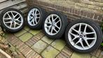 Saab 9-3 velgen type ALU 55 met pirelli, Auto-onderdelen, Banden en Velgen, Ophalen, 17 inch, Zomerbanden, 225 mm