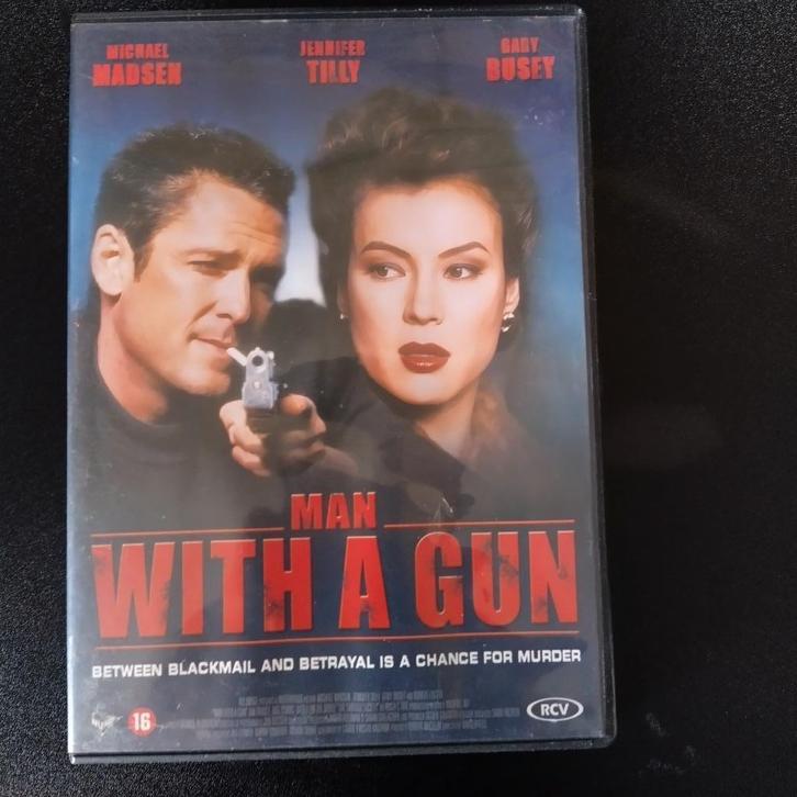 A5-2) Man with a gun, Cd's en Dvd's, Dvd's | Overige Dvd's, Zo goed als nieuw, Vanaf 16 jaar, Ophalen of Verzenden