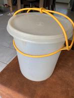 Tupperware wasemmer met hengsel en deksel, Huis en Inrichting, Emmers, Gebruikt, Ophalen of Verzenden, Met deksel