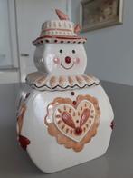 Koekpot Sneeuwpop Kerst Villeroy en Boch Ginger Fancy, Ophalen of Verzenden, Zo goed als nieuw
