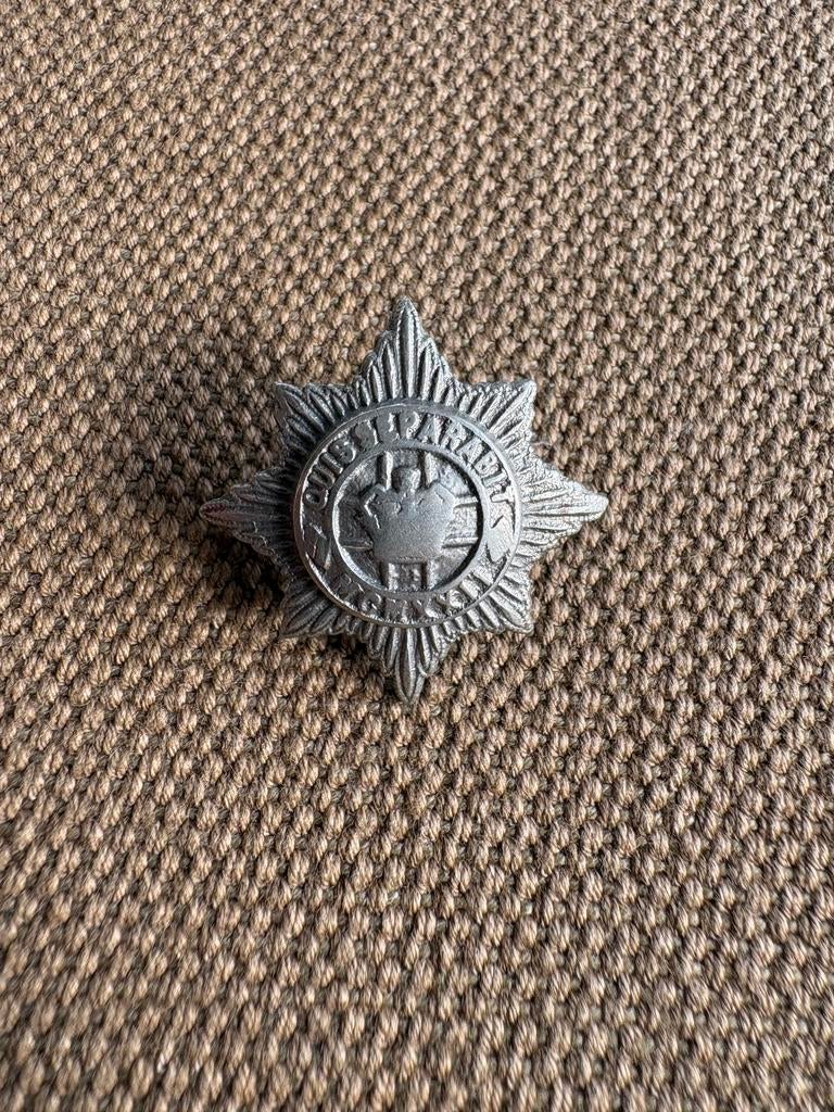 4th/7th Royal Dragoon Guards colar dog ww2, Ophalen of Verzenden, Landmacht, Engeland, Embleem of Badge