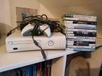 Xbox 360 met 2 controllers + games!, Ophalen of Verzenden