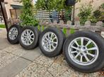 Winterbanden  met aluminium mitsubishi velgen 5 gaats, Auto-onderdelen, Banden en Velgen, Ophalen, 16 inch, Banden en Velgen, Winterbanden