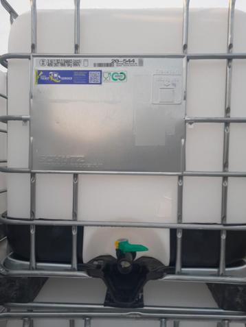 Schone Ibc 1000 liter tank opslag tank vat heftruck  beschikbaar voor biedingen