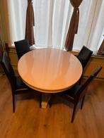 Ovale eettafel, Huis en Inrichting, Tafels | Eettafels, Ophalen, Gebruikt, 100 tot 150 cm, 150 tot 200 cm