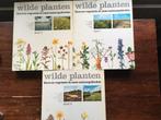 3 delen Wilde planten Flora en vegatatie 1970-1973, Boeken, Gelezen, Bloemen, Planten en Bomen, Natuurmonumenten, Ophalen of Verzenden