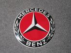 MERCEDES EMAILLE RECLAMEBORD, Ophalen, Zo goed als nieuw, Reclamebord