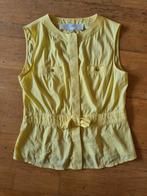 Elisabetta Franchi gele blouse - maat S, Elisabetta Franchi, Geel, Ophalen of Verzenden, Zo goed als nieuw