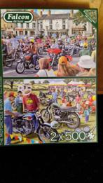 Falcon de Luxe Motor Show Puzzel - 2x500 stukjes, Hobby en Vrije tijd, Denksport en Puzzels, Ophalen of Verzenden, 500 t/m 1500 stukjes