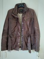 Lederen dames winterjas., Kleding | Dames, Jassen | Zomer, Ophalen of Verzenden, Zo goed als nieuw, Bruin