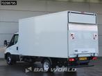 Iveco Daily 35C16 Laadklep Dubbellucht Bakwagen 160PK Airco, Stof, Gebruikt, Euro 6, Iveco