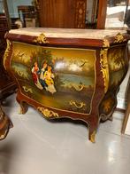 Barok kast handgeschilderd marmeren top, Ophalen