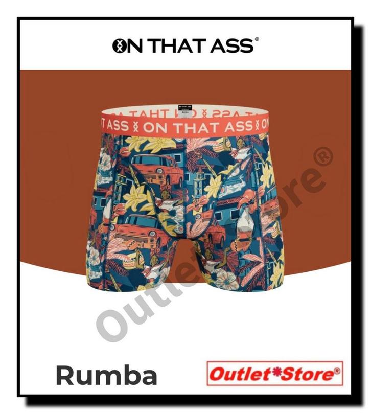 ON THAT ASS boxers maat M boxershort man nieuw Rumba borg, Kleding | Heren, Ondergoed, Boxer, Ophalen of Verzenden
