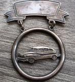 Om1950 Zilver Auto Hanger Oldtimer Ereprijs Medaille Penning, Ophalen of Verzenden, Zilver