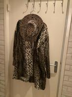 Carnaval Tijger Jas met Hoed, Maat 38/40 (M), Carnaval, Ophalen of Verzenden, Zo goed als nieuw