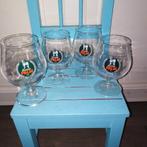 Palm bierglazen speciale 1747 4 stuks, Verzamelen, Ophalen, Gebruikt, Glas of Glazen, Palm