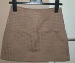 Rok minirok beige bruin, Beige, Nieuw, Ophalen of Verzenden, Maat 34 (XS) of kleiner