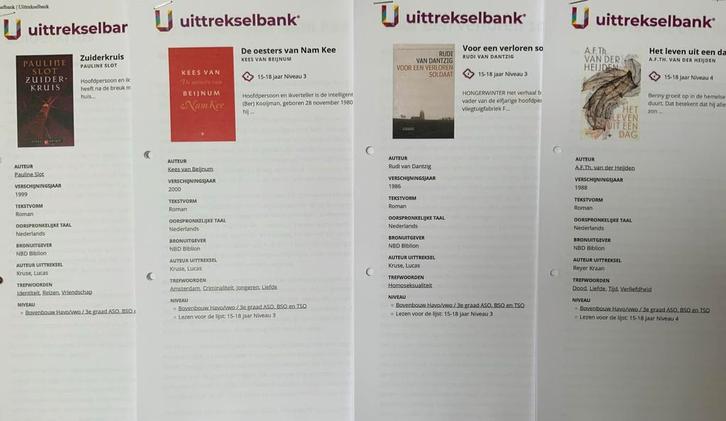 HAVO VWO Examenbundel Nederlands mondeling uittreksels, Boeken, Schoolboeken, Ophalen of Verzenden