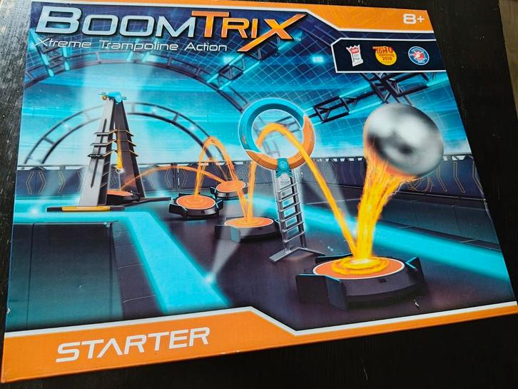 BoomTrix Starter Set – Xtreme Trampoline Action, Kinderen en Baby's, Speelgoed | Racebanen, Zo goed als nieuw, Elektrisch, Overige merken