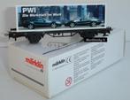 Märklin 4481 Mercedes - Benz PWI Containerwagen !, Hobby en Vrije tijd, Modeltreinen | H0, Wisselstroom, Ophalen of Verzenden