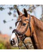 Bruin hoofdstel HB Showtime Juwel Cob Full, Dieren en Toebehoren, Paarden en Pony's | Hoofdstellen en Tuigage, Nieuw, Ophalen of Verzenden